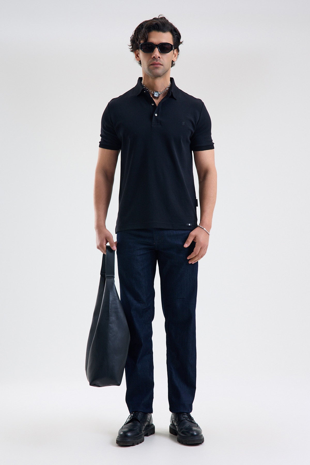 Microfiber Stretch Polo Shirt