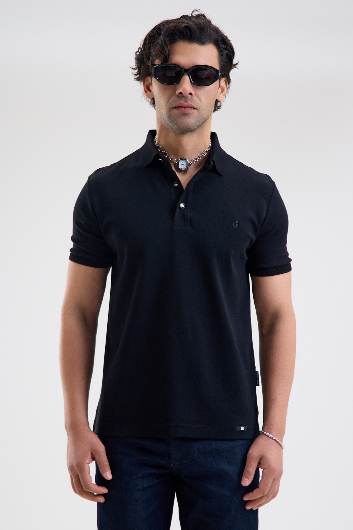 Microfiber Stretch Polo Shirt