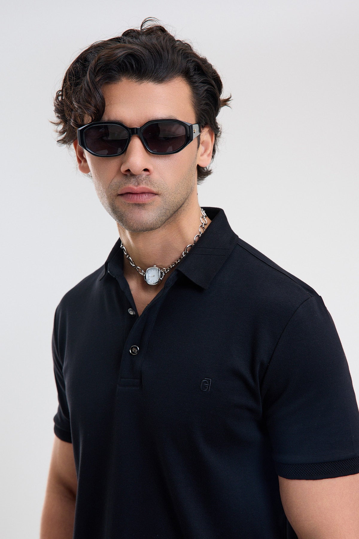 Microfiber Stretch Polo Shirt
