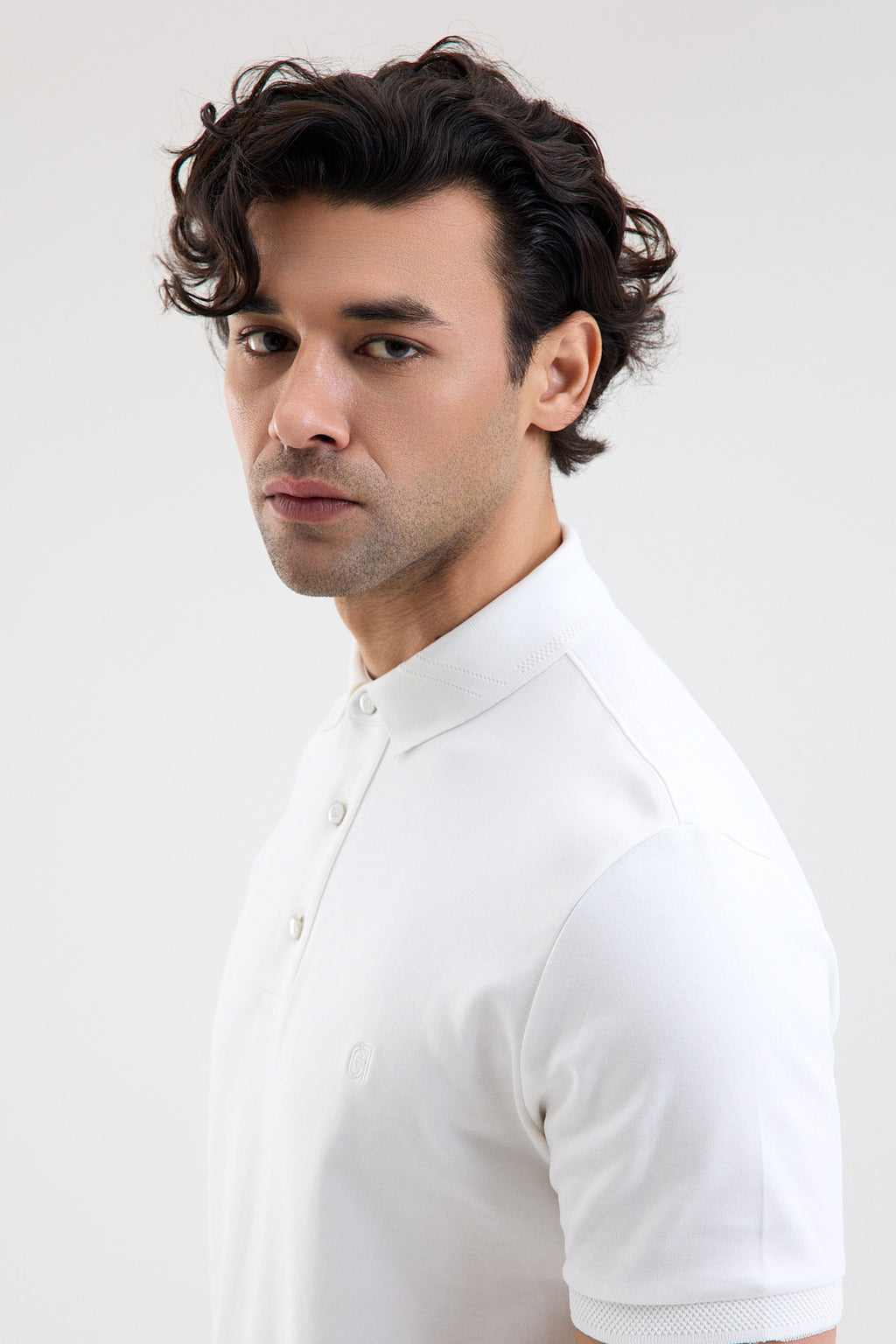 Microfiber Stretch Polo Shirt