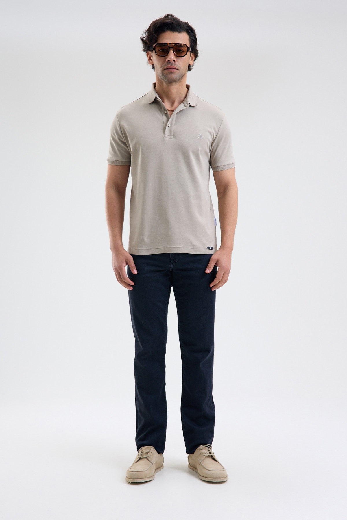 Microfiber Stretch Polo Shirt