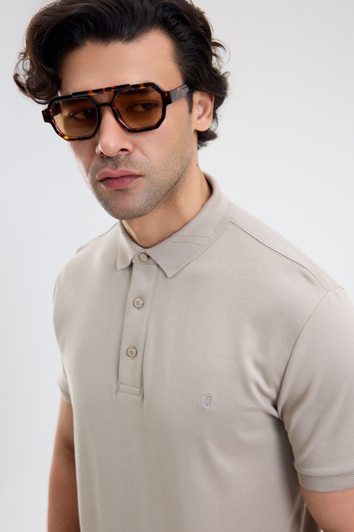 Microfiber Stretch Polo Shirt