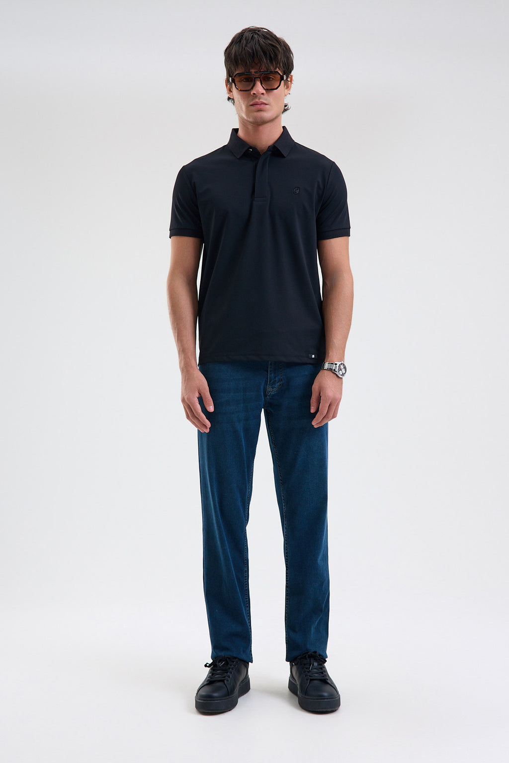 Microfiber Stretch Polo Shirt