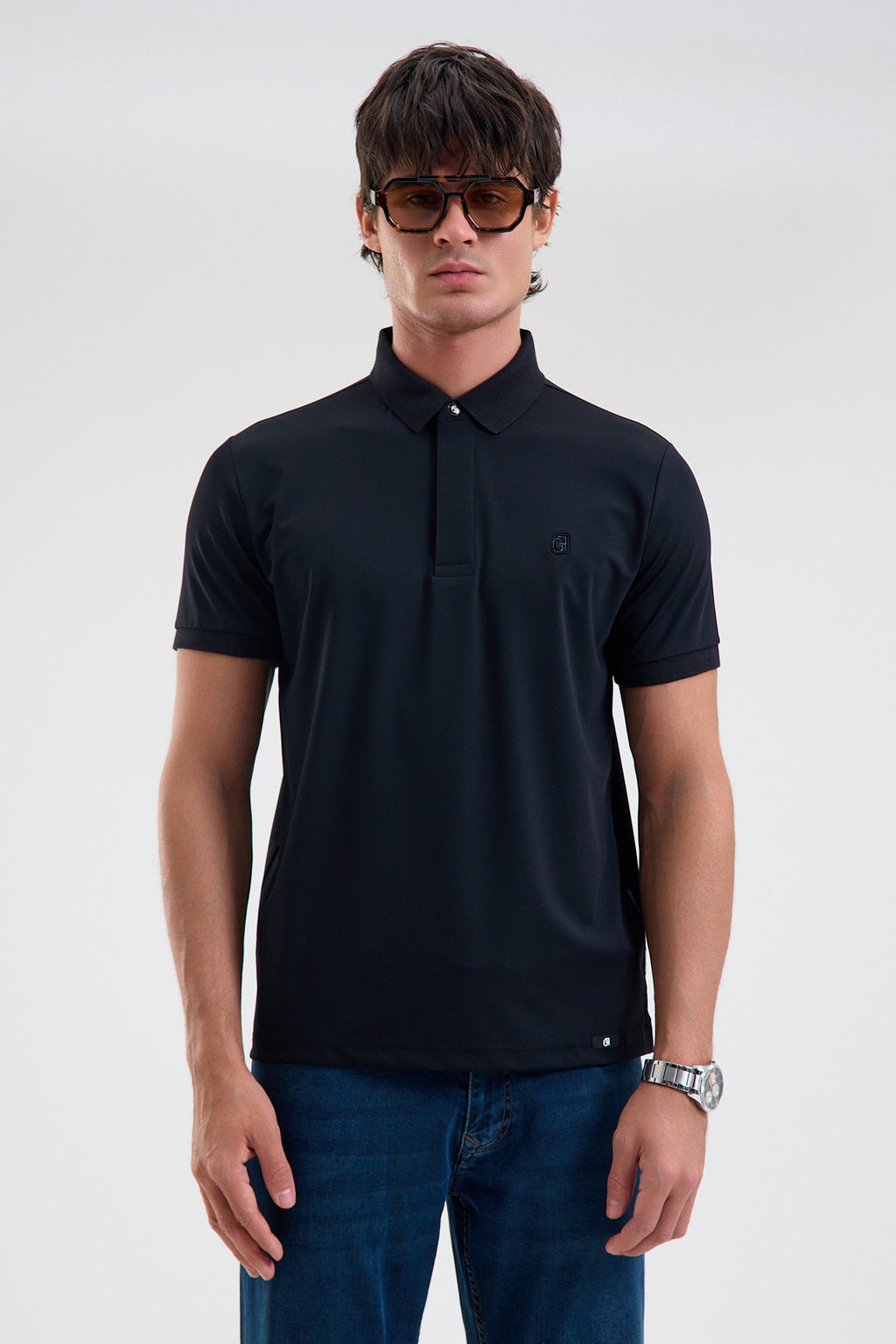 Microfiber Stretch Polo Shirt