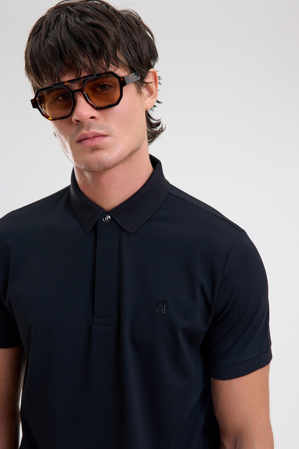 Microfiber Stretch Polo Shirt