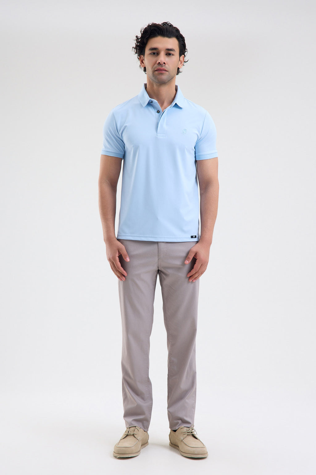 Microfiber Stretch Polo Shirt