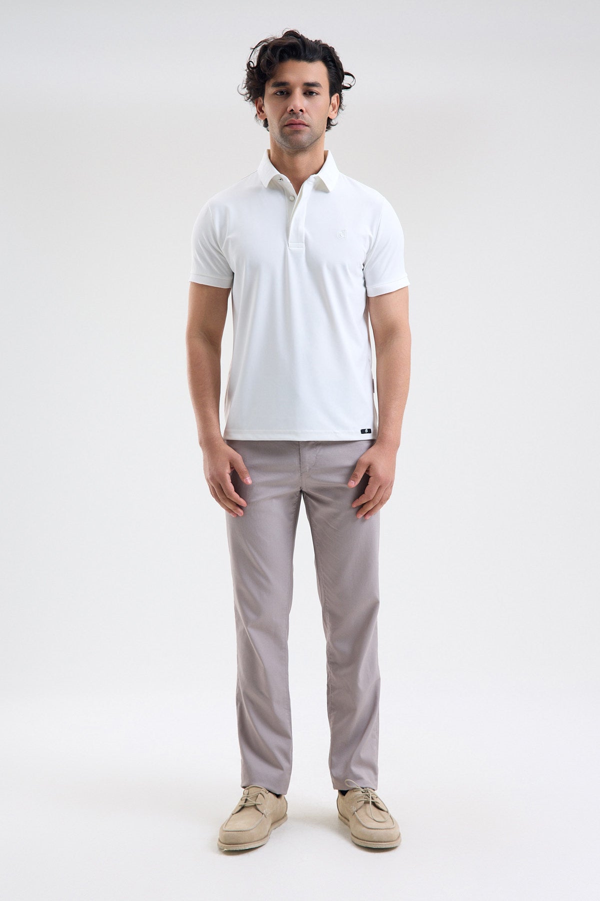 Microfiber Stretch Polo Shirt