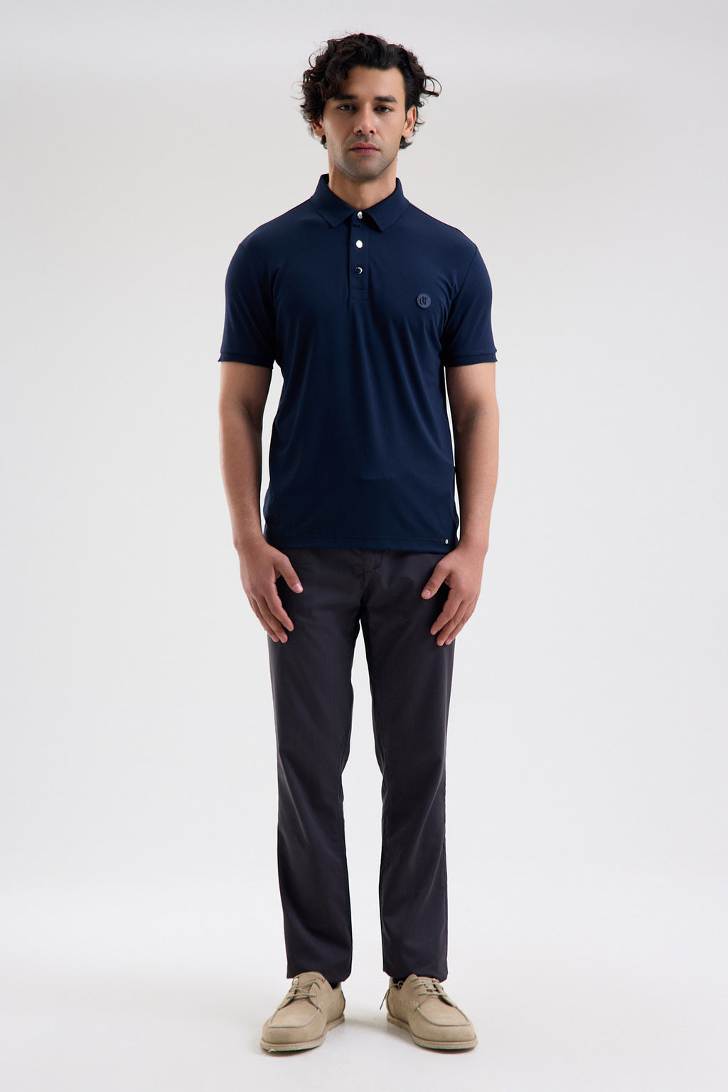 Microfiber Stretch Polo Shirt