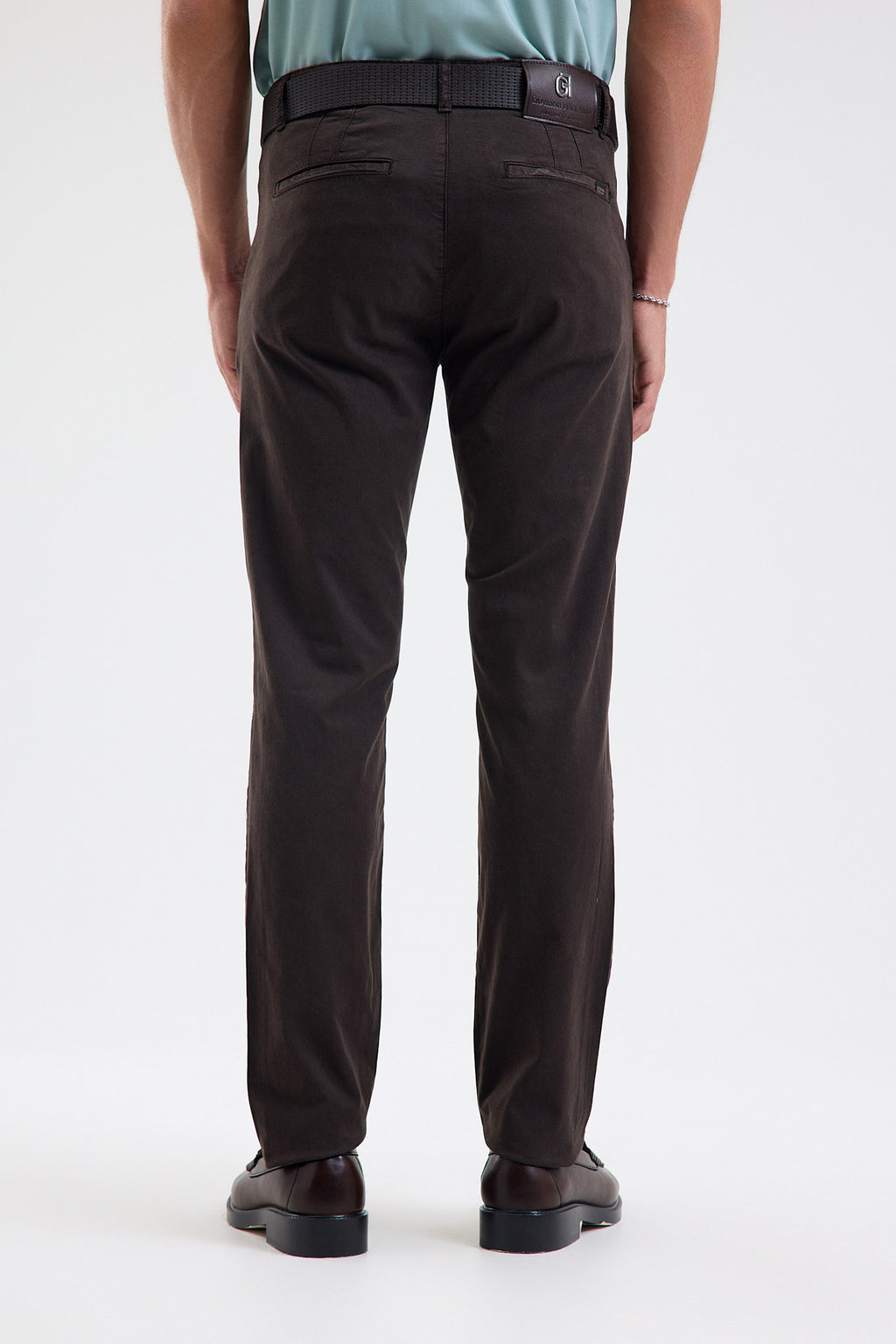 Tencel-Blend Stretch Trousers