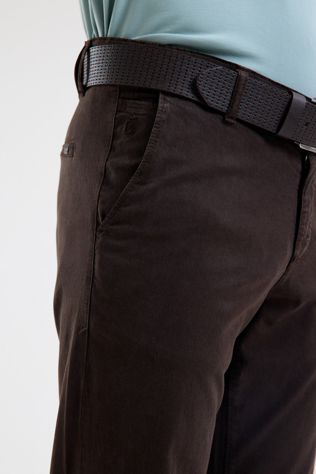 Tencel-Blend Stretch Trousers