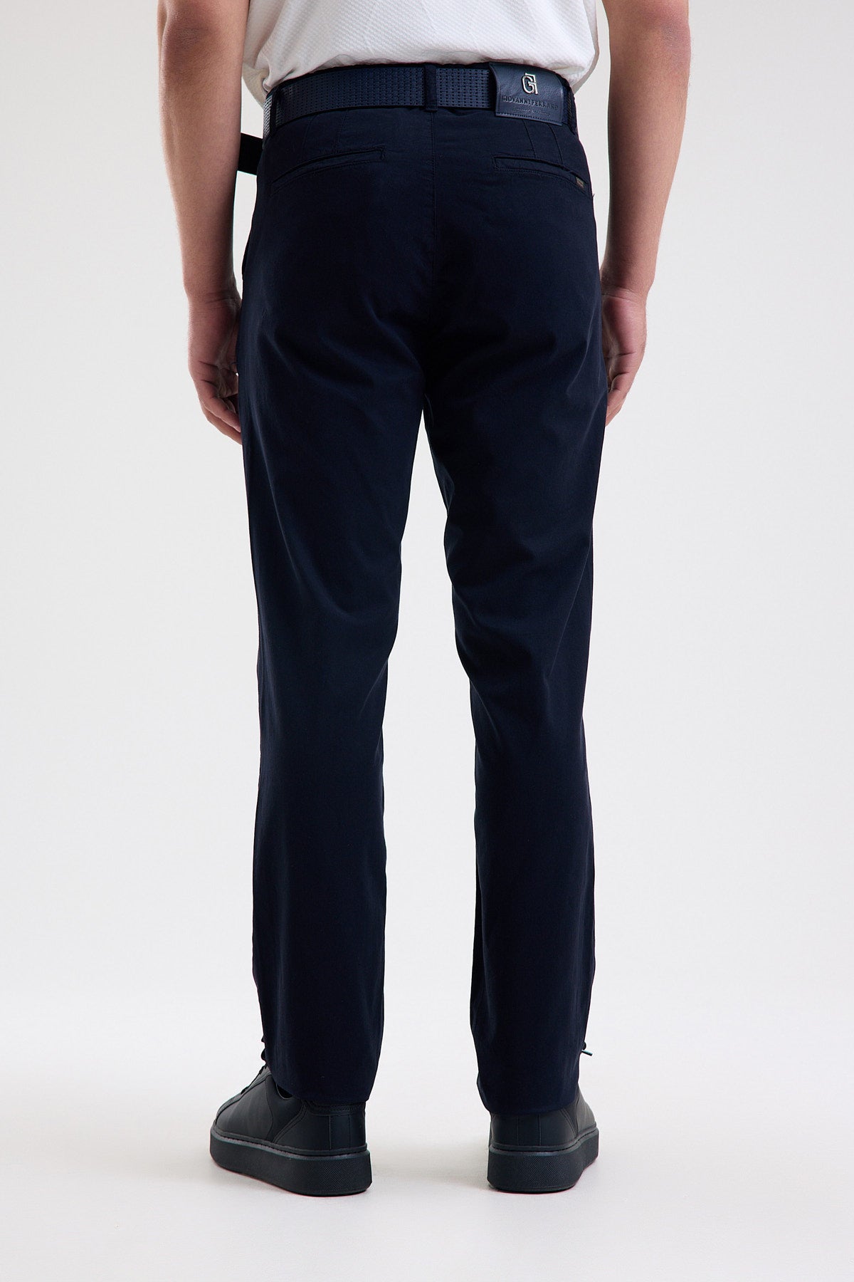 Tencel-Blend Stretch Trousers