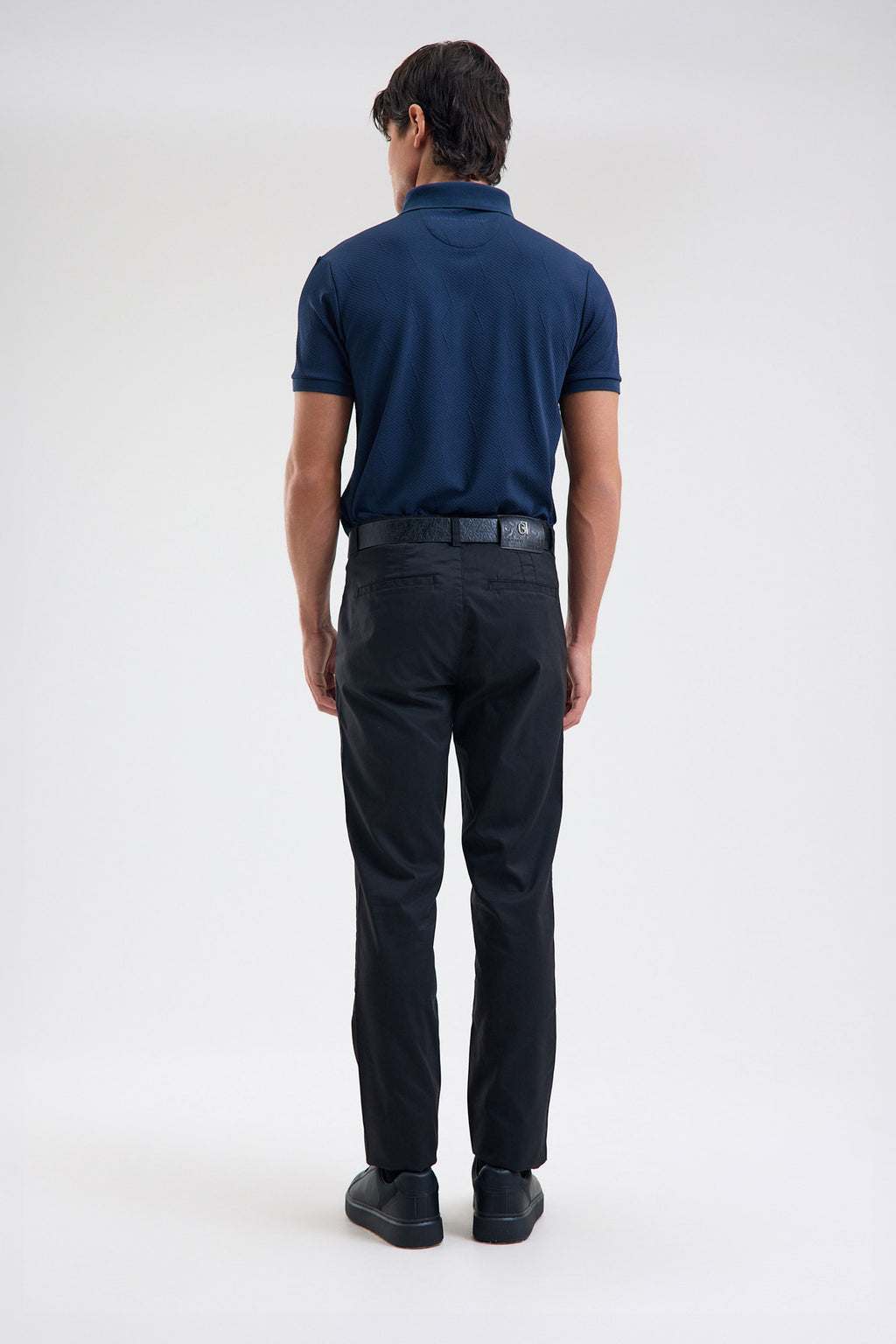 Tencel-Blend Stretch Trousers