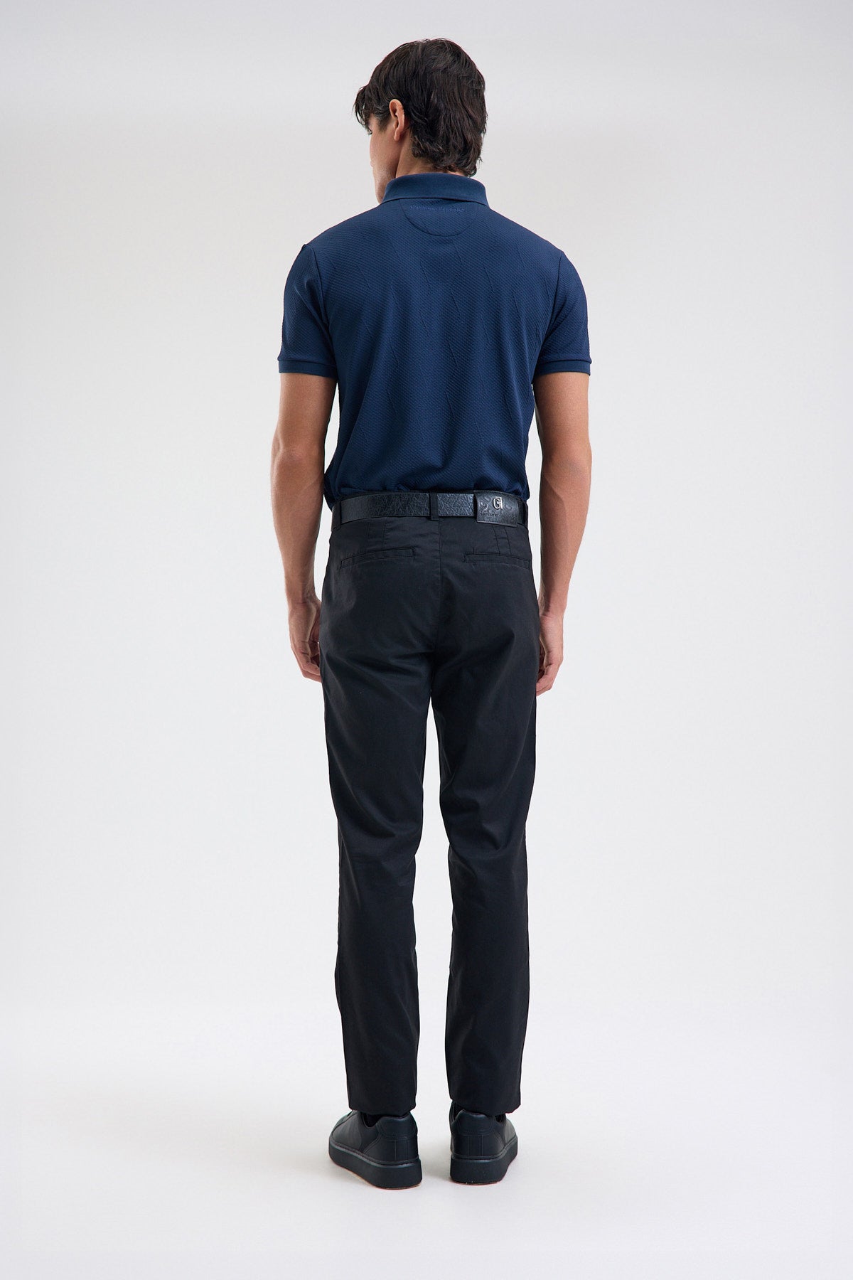 Tencel-Blend Stretch Trousers