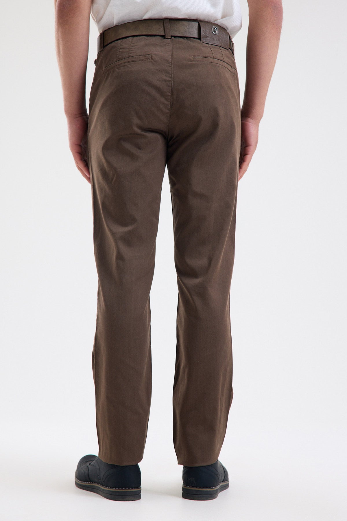 Tencel-Blend Stretch Trousers
