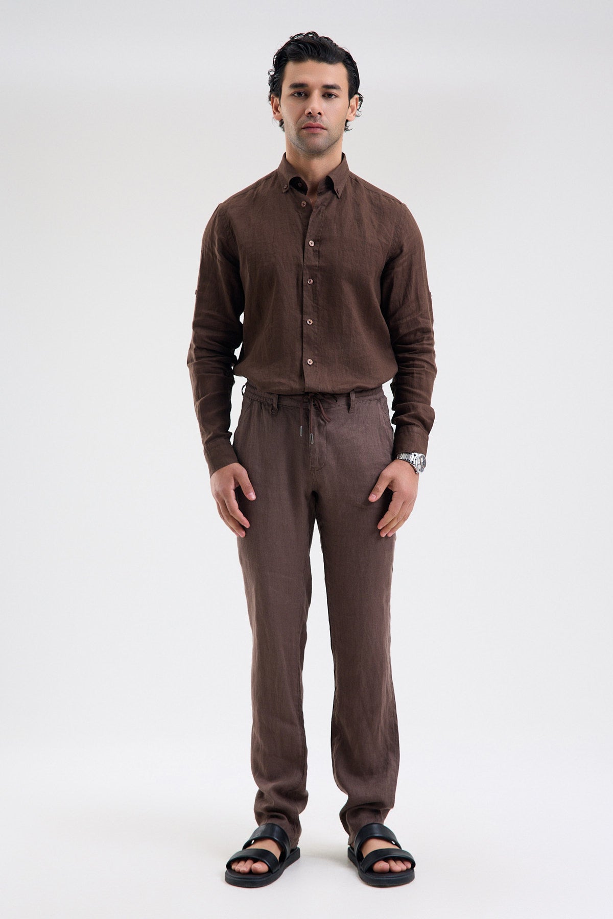 Pure Linen Trousers
