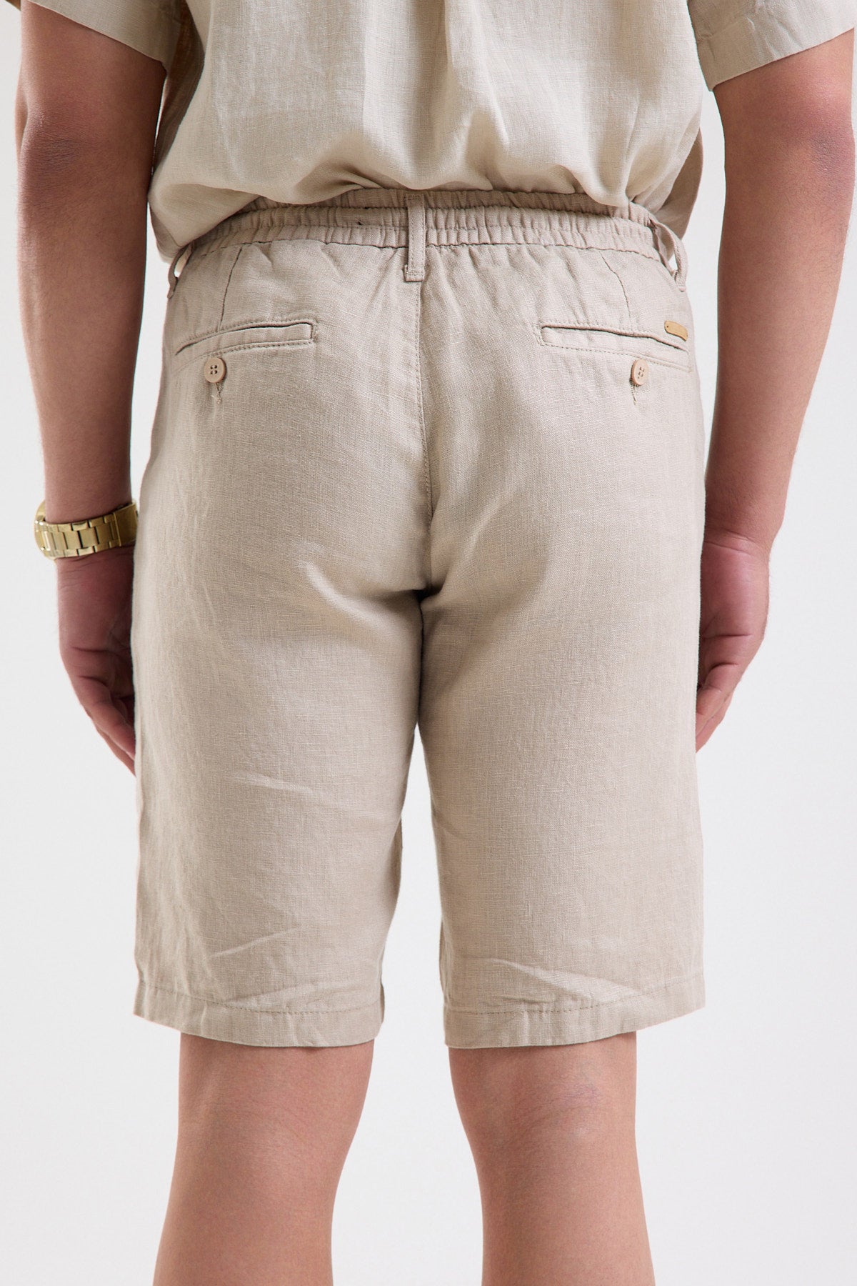 Pure Linen Shorts