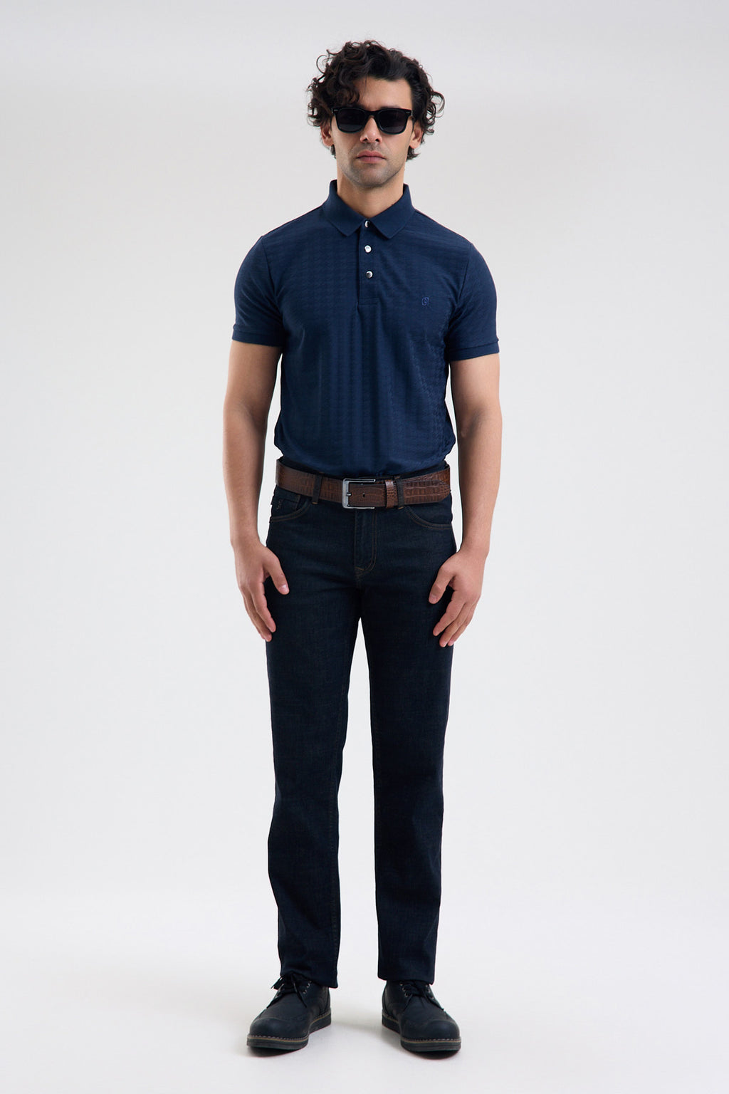 Cotton-Blend Stretch Denim Jeans