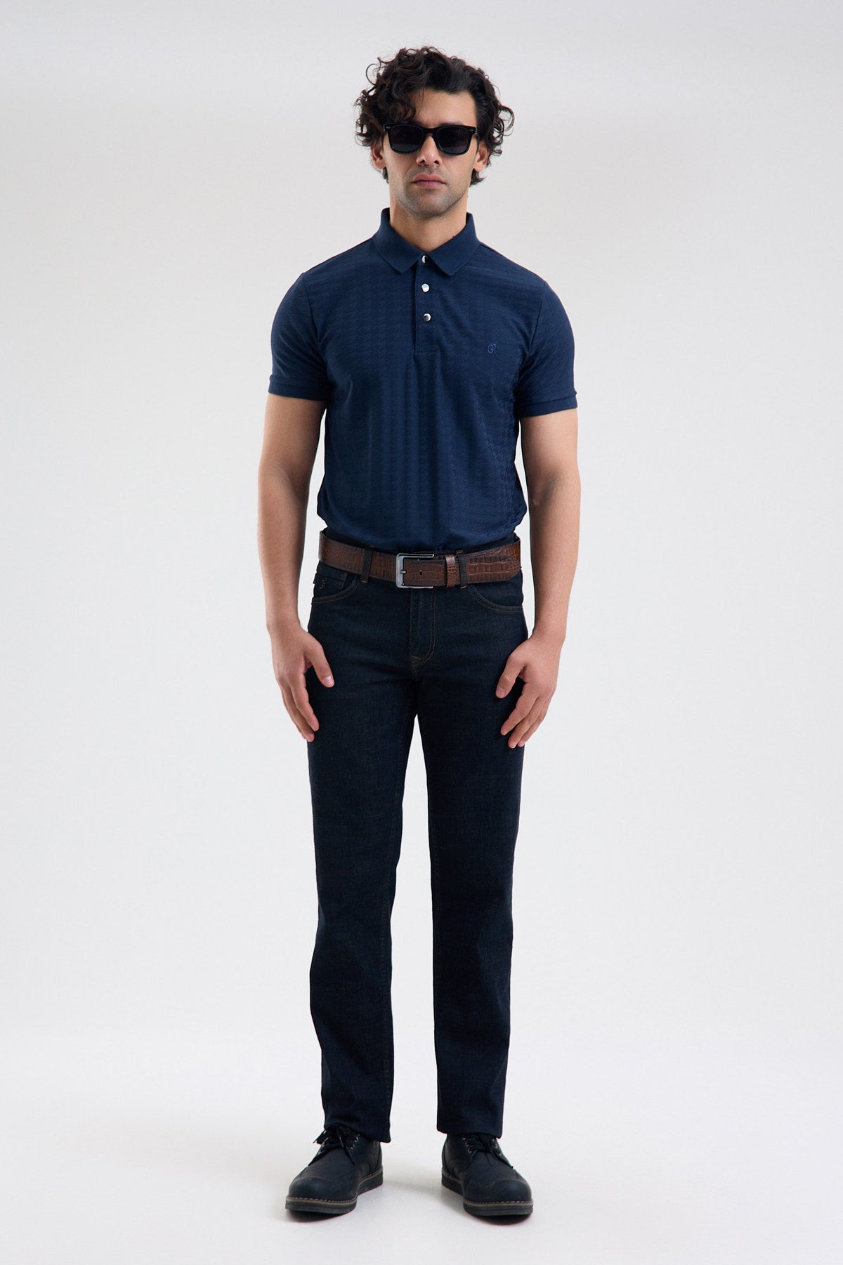 Cotton-Blend Stretch Denim Jeans