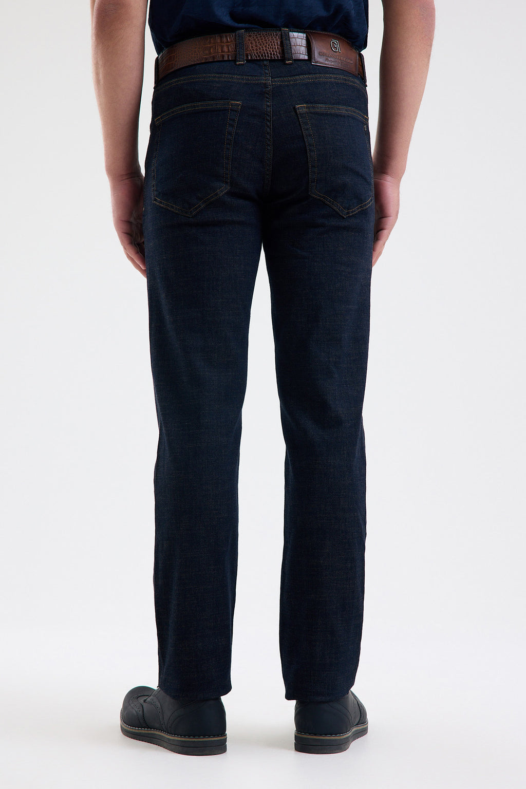 Cotton-Blend Stretch Denim Jeans