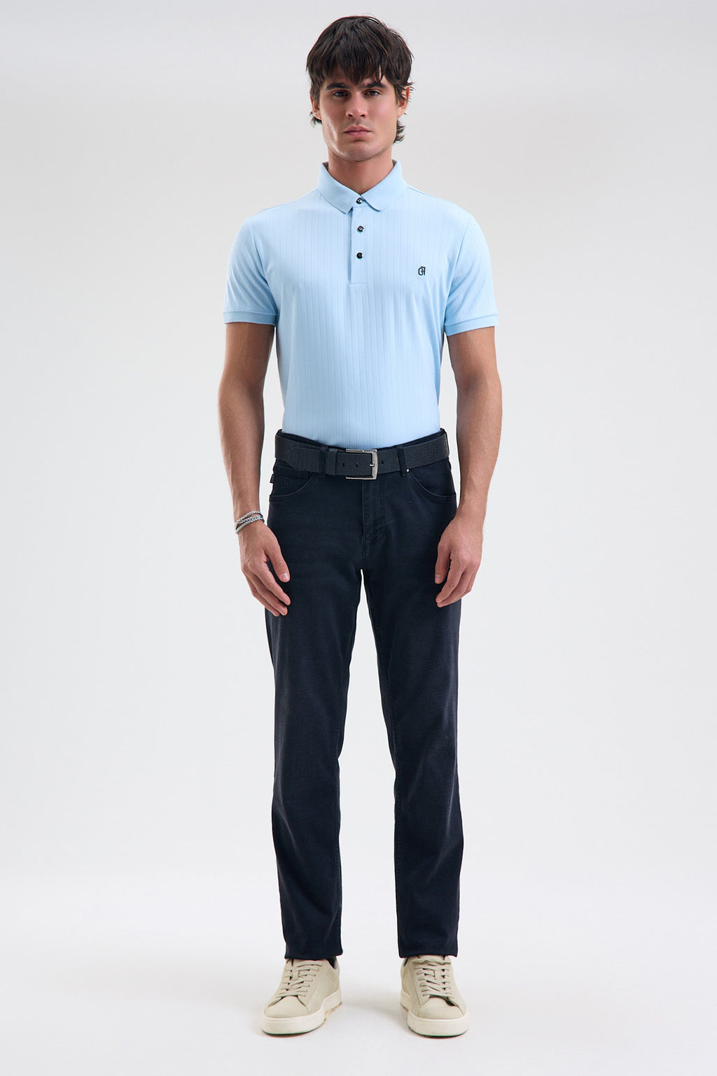 Cotton-Blend Stretch Denim Jeans