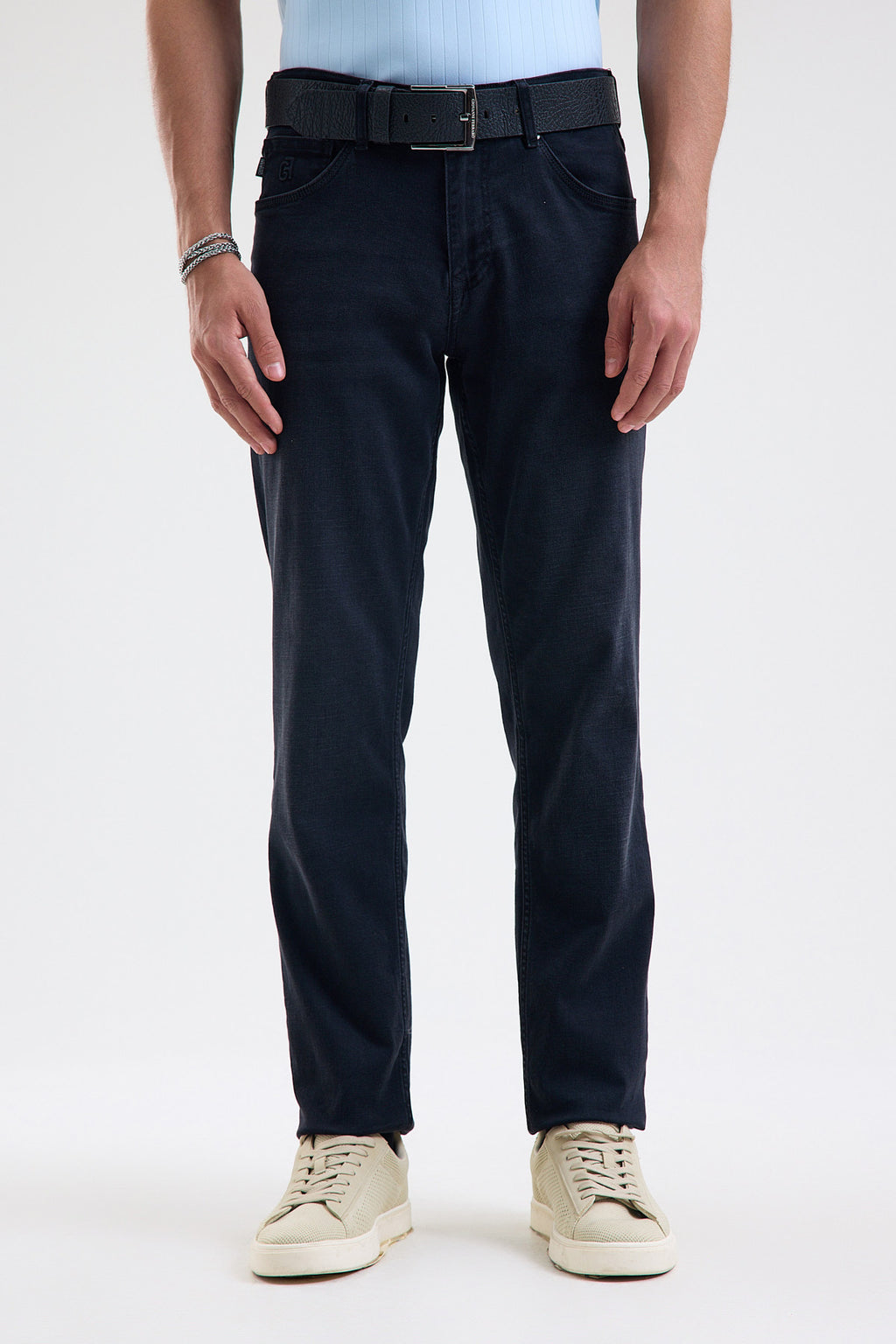 Cotton-Blend Stretch Denim Jeans
