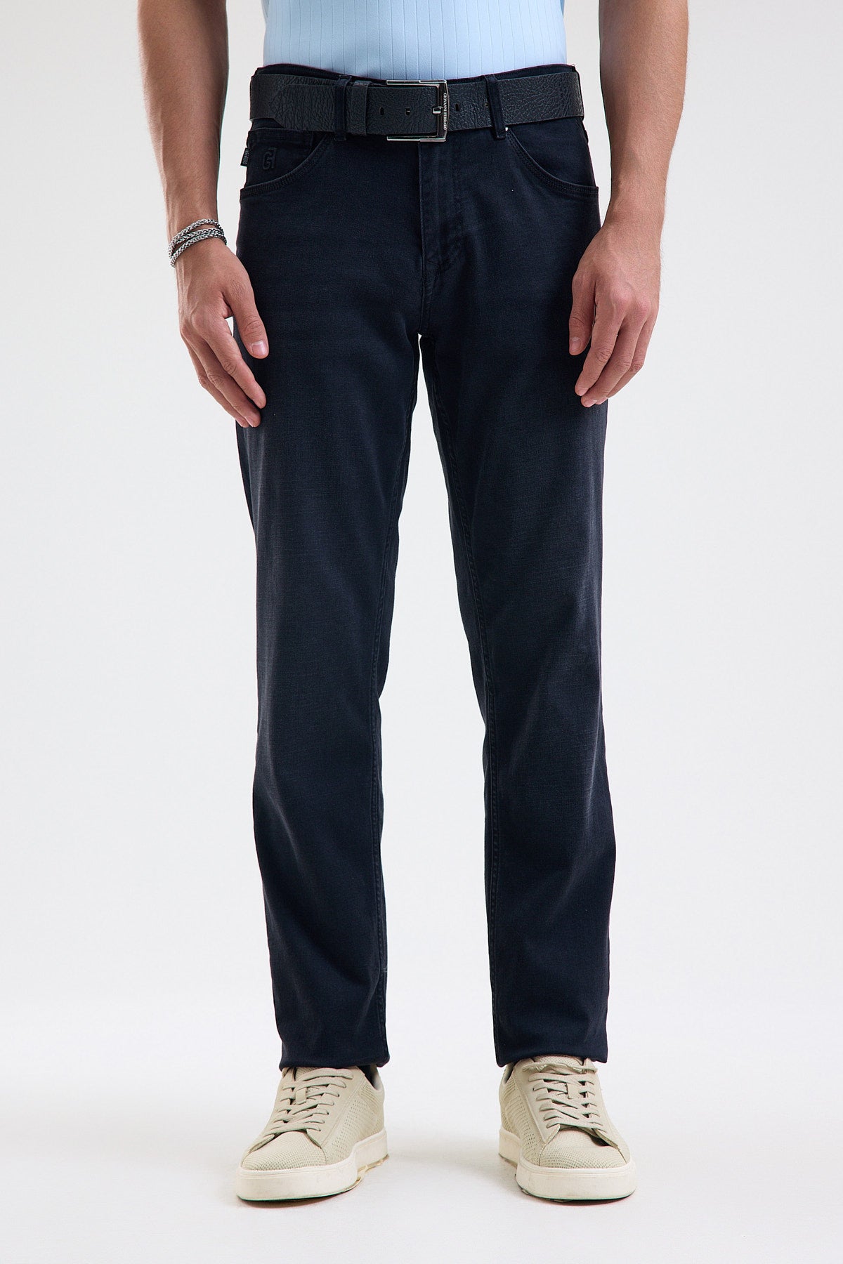 Cotton-Blend Stretch Denim Jeans