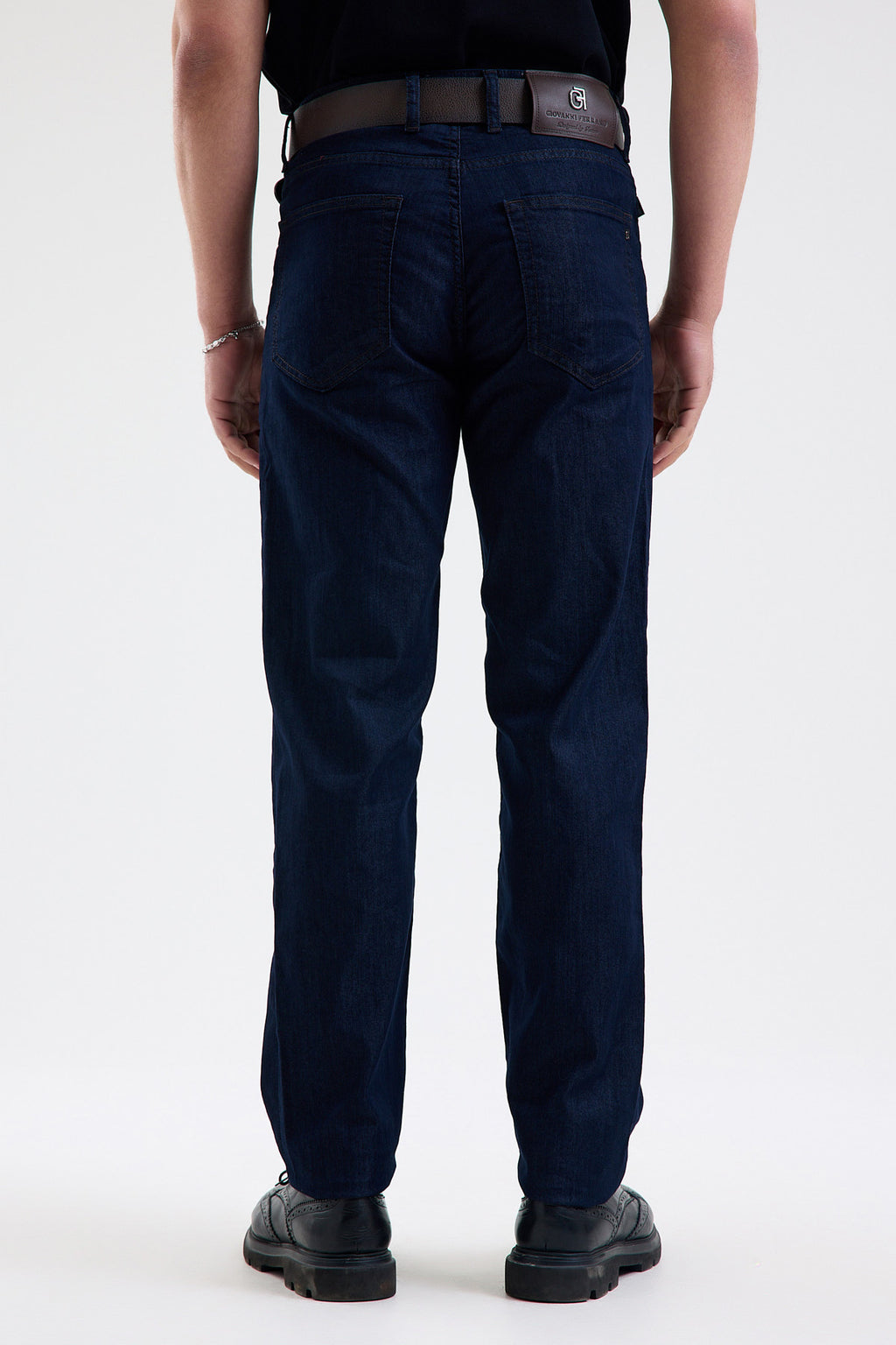 Cotton-Blend Stretch Denim Jeans