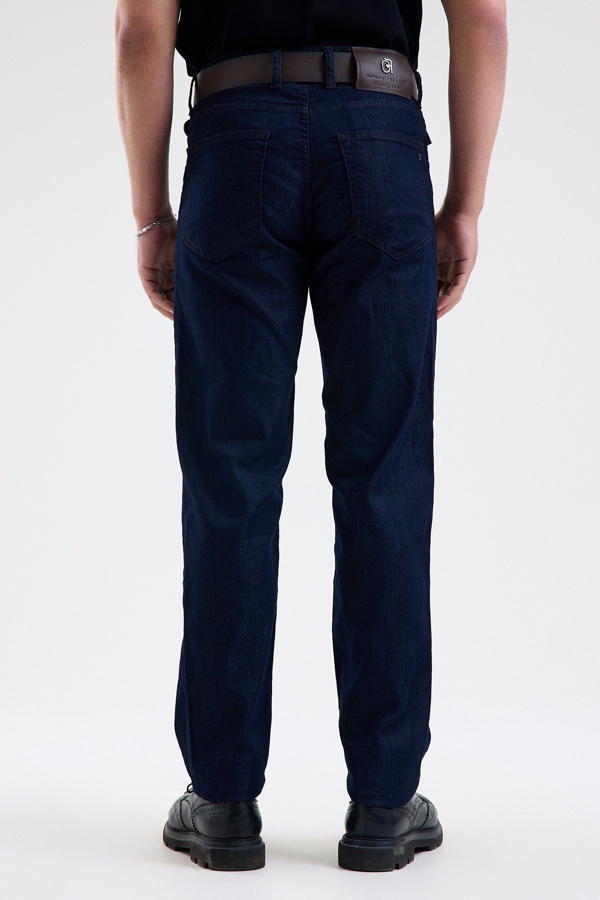 Cotton-Blend Stretch Denim Jeans