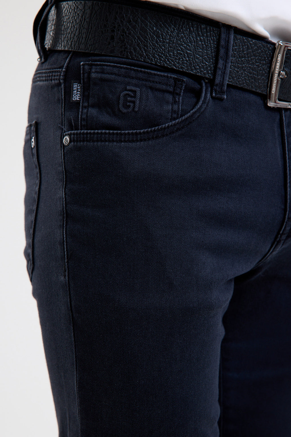 Cotton-Blend Stretch Denim Jeans