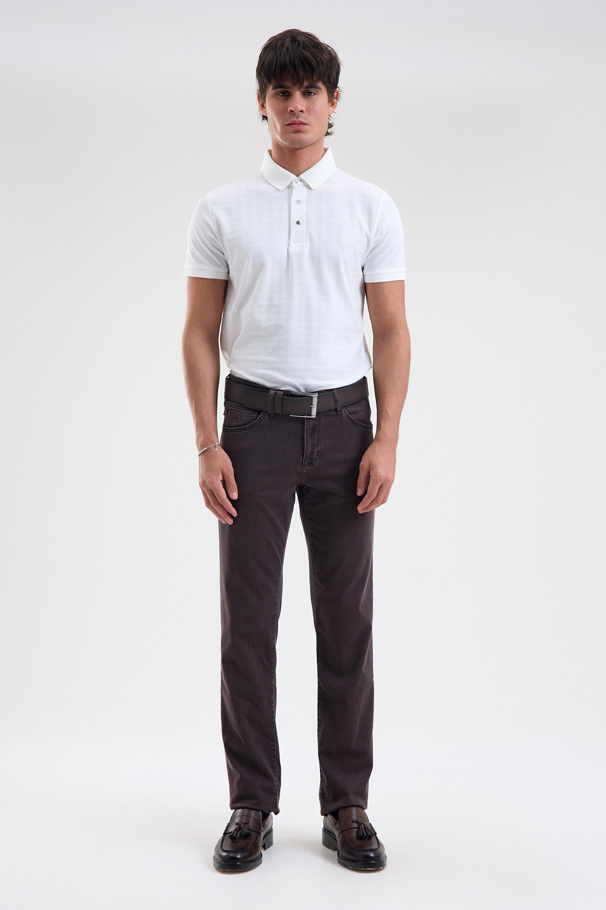 Cotton-Blend Stretch Denim Jeans