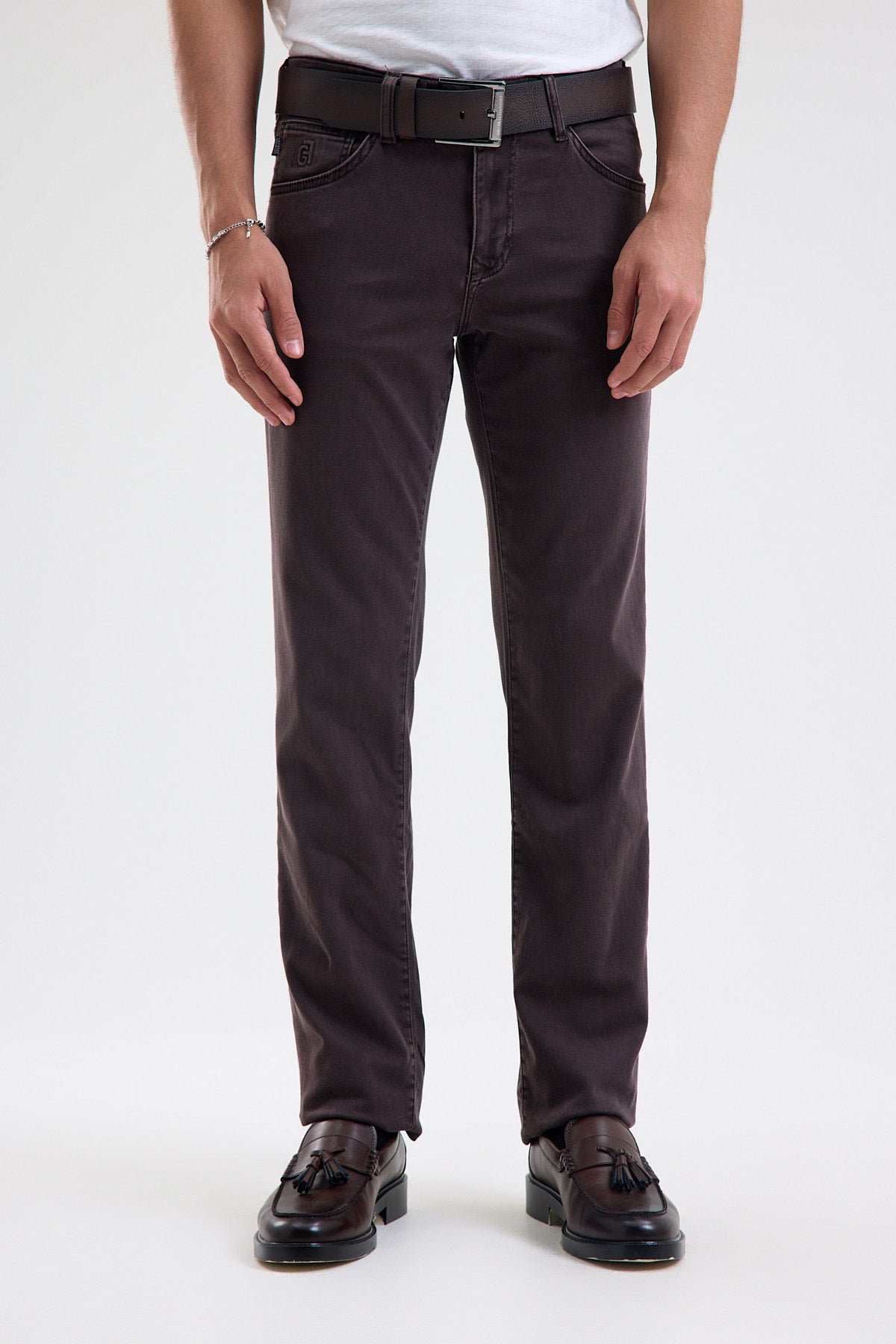 Cotton-Blend Stretch Denim Jeans