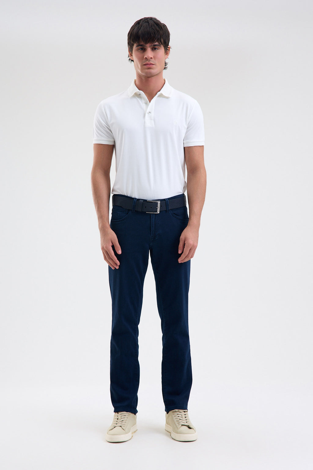 Cotton-Blend Stretch Denim Jeans