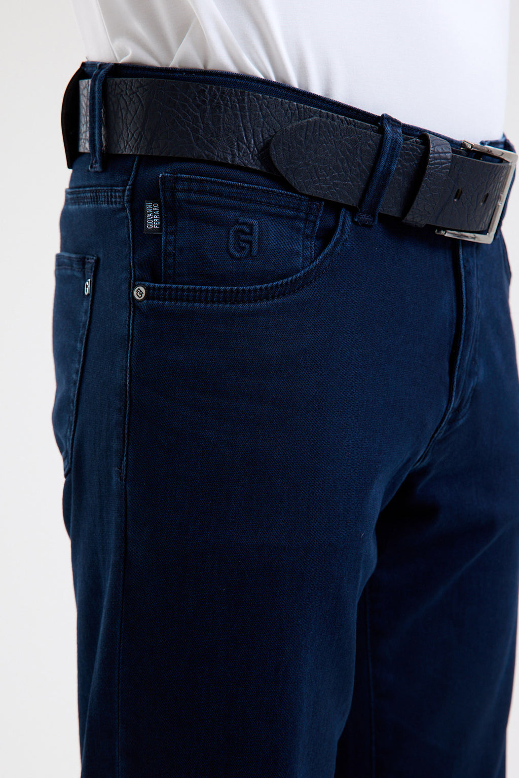 Cotton-Blend Stretch Denim Jeans