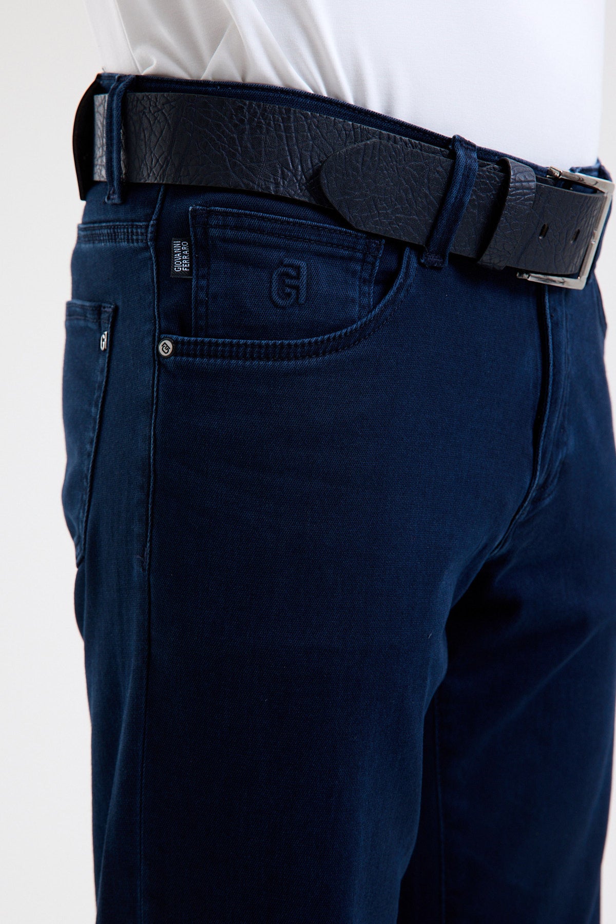 Cotton-Blend Stretch Denim Jeans