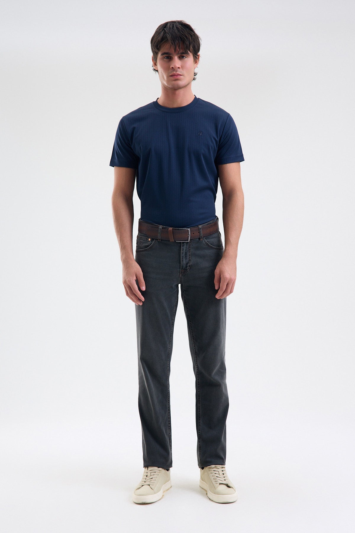 Cotton-Blend Stretch Denim Jeans