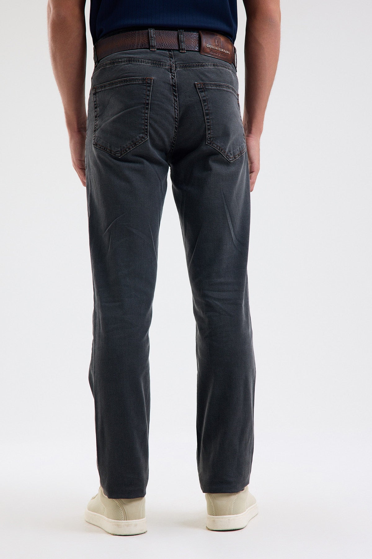 Cotton-Blend Stretch Denim Jeans