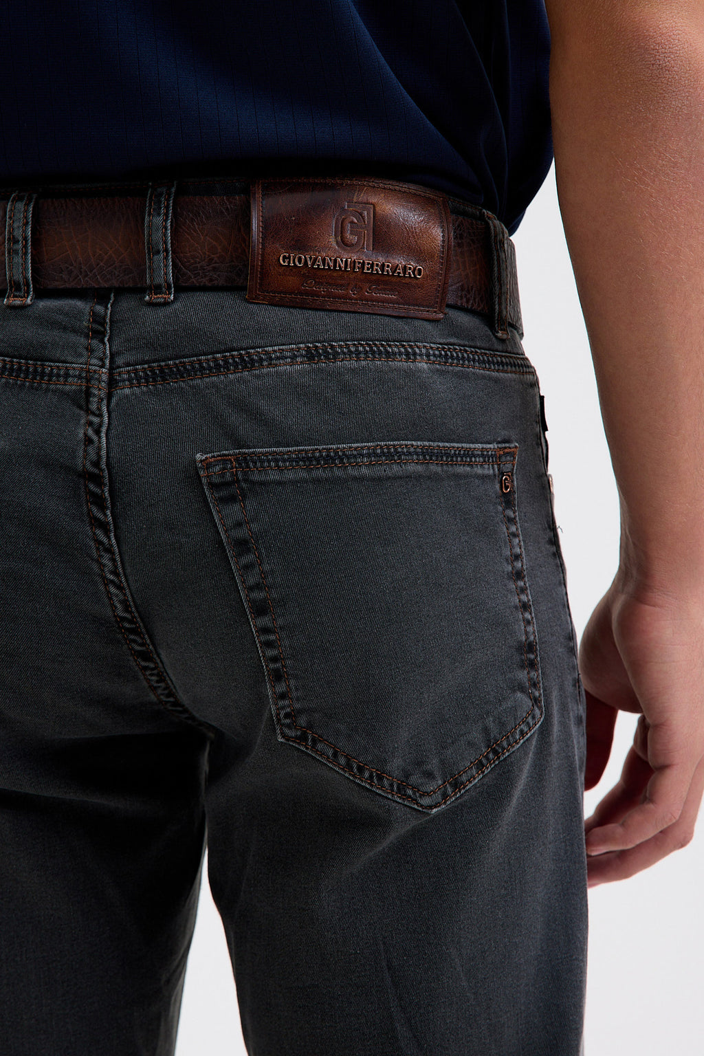 Cotton-Blend Stretch Denim Jeans