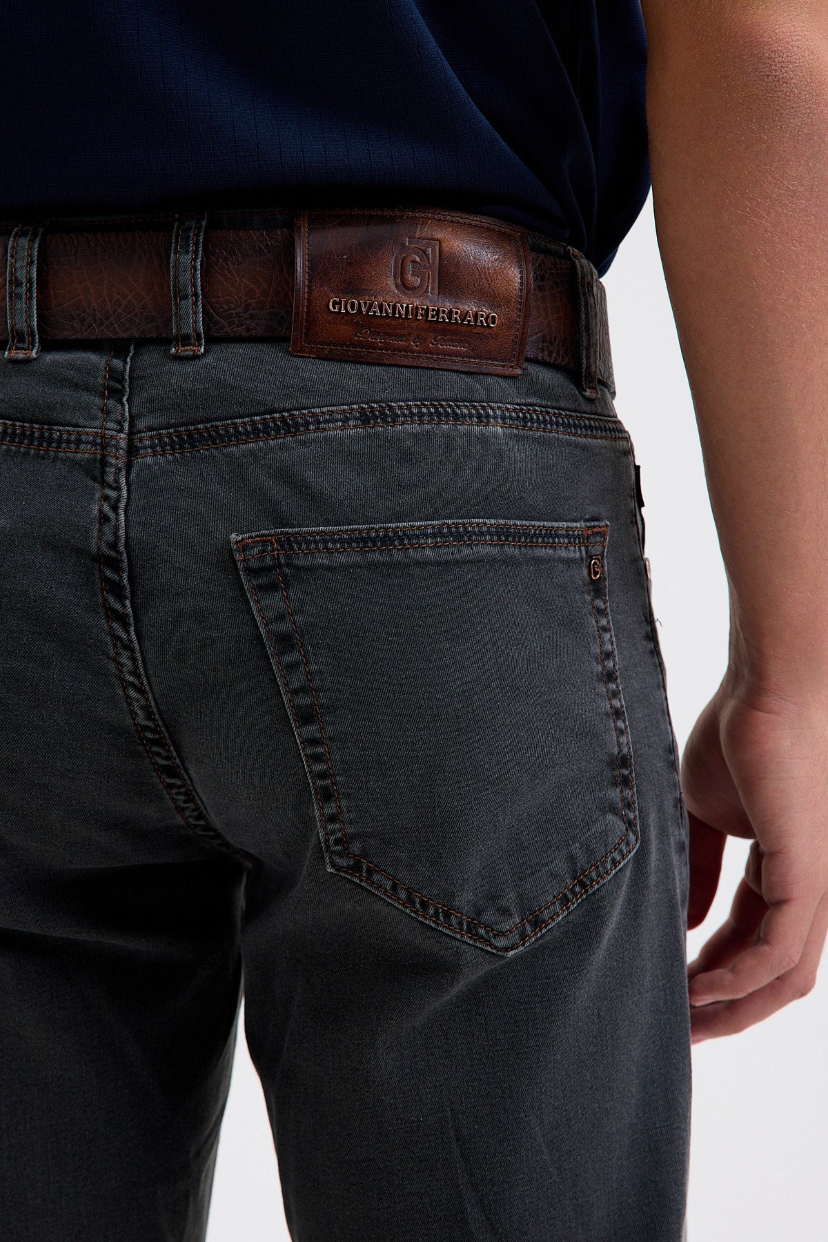 Cotton-Blend Stretch Denim Jeans