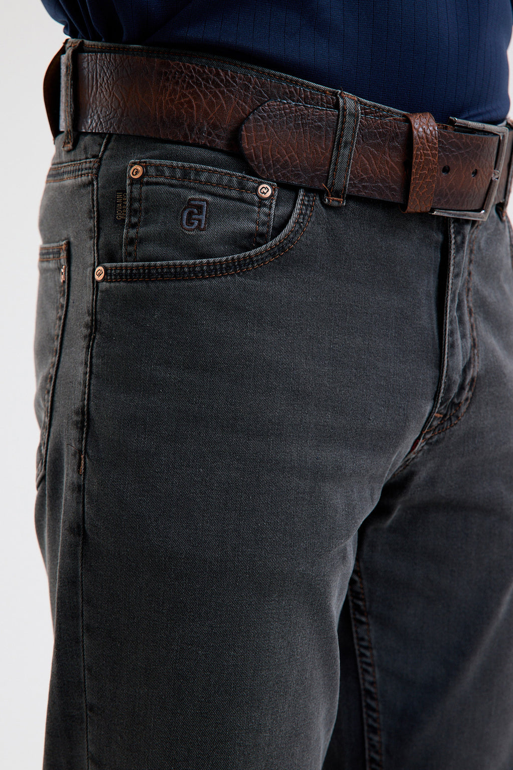Cotton-Blend Stretch Denim Jeans