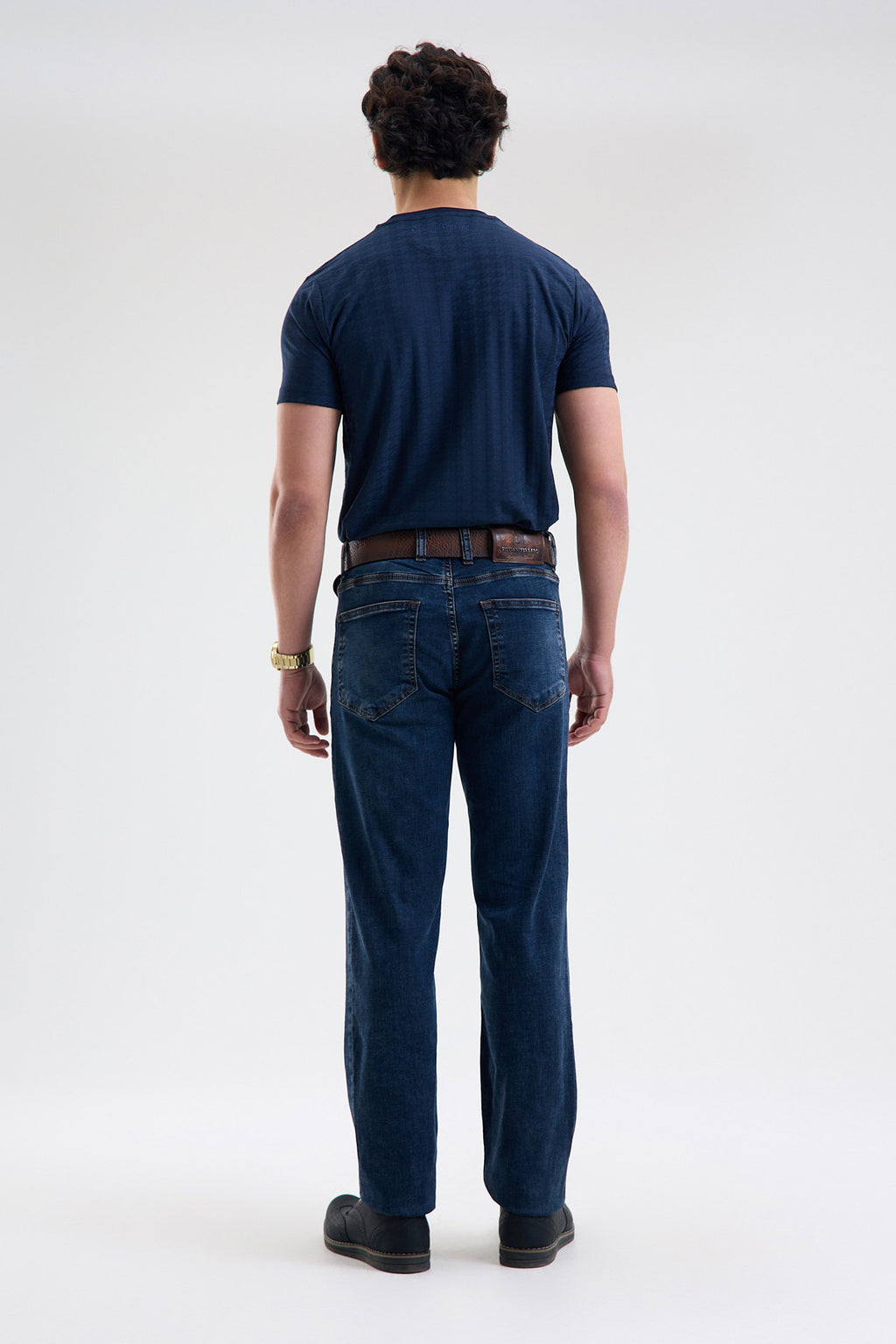 Cotton-Blend Stretch Denim Jeans
