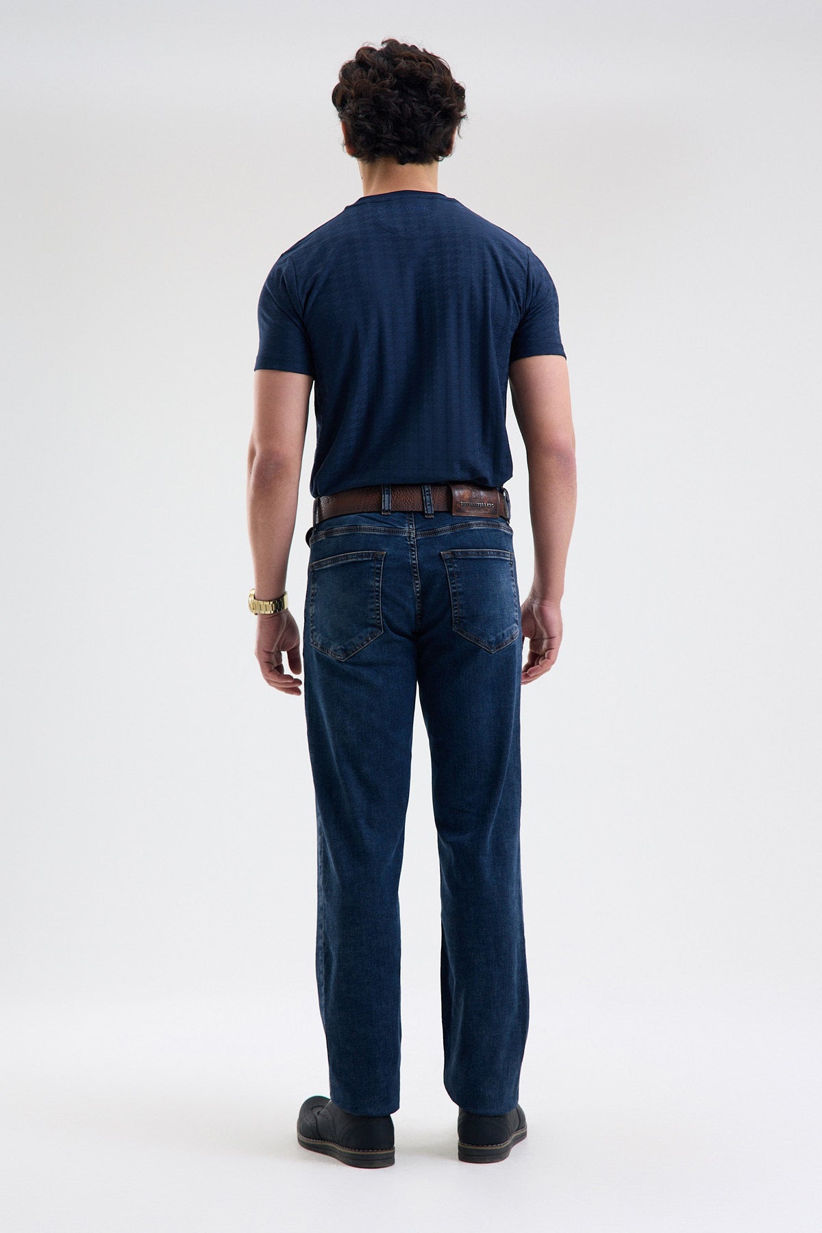 Cotton-Blend Stretch Denim Jeans