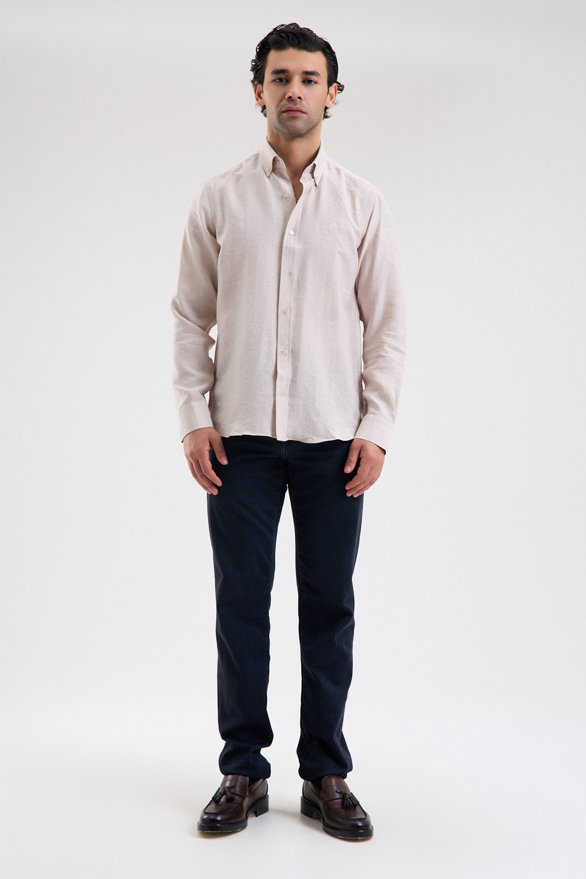 Tencel-Blend Microfiber Shirt