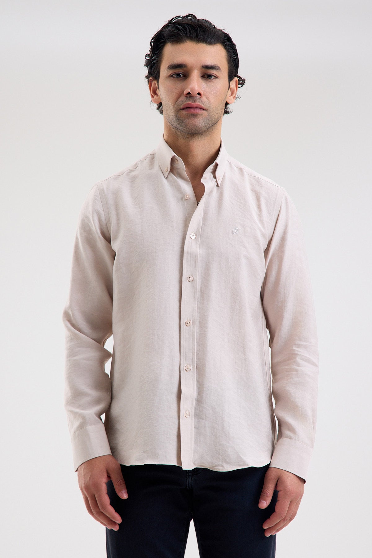 Tencel-Blend Microfiber Shirt