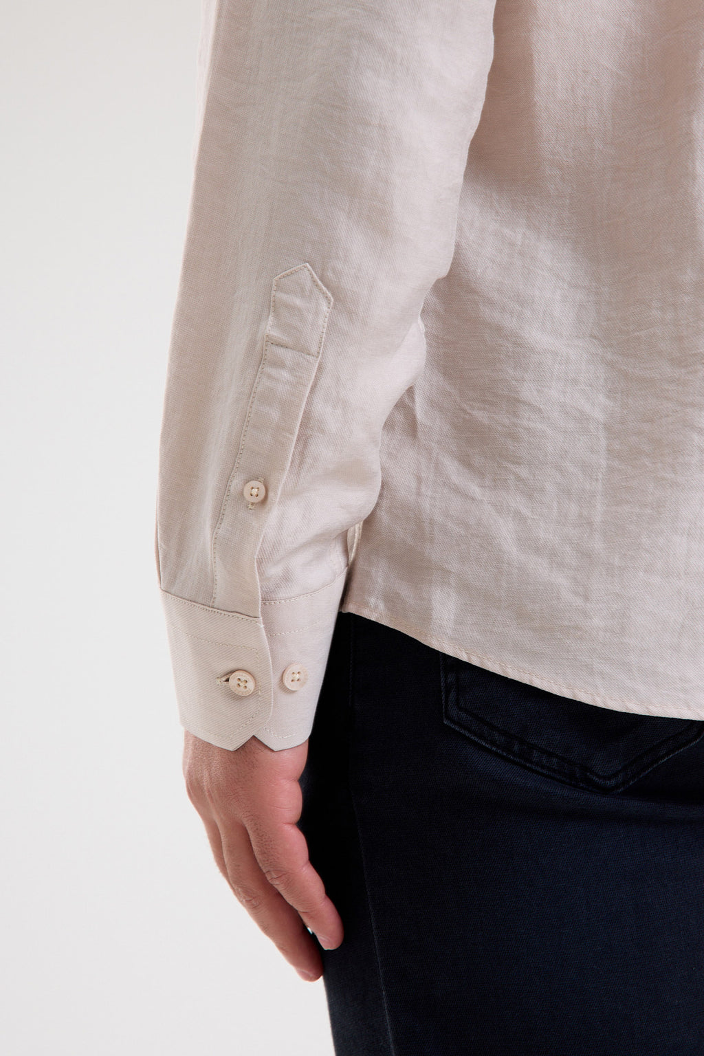 Tencel-Blend Microfiber Shirt