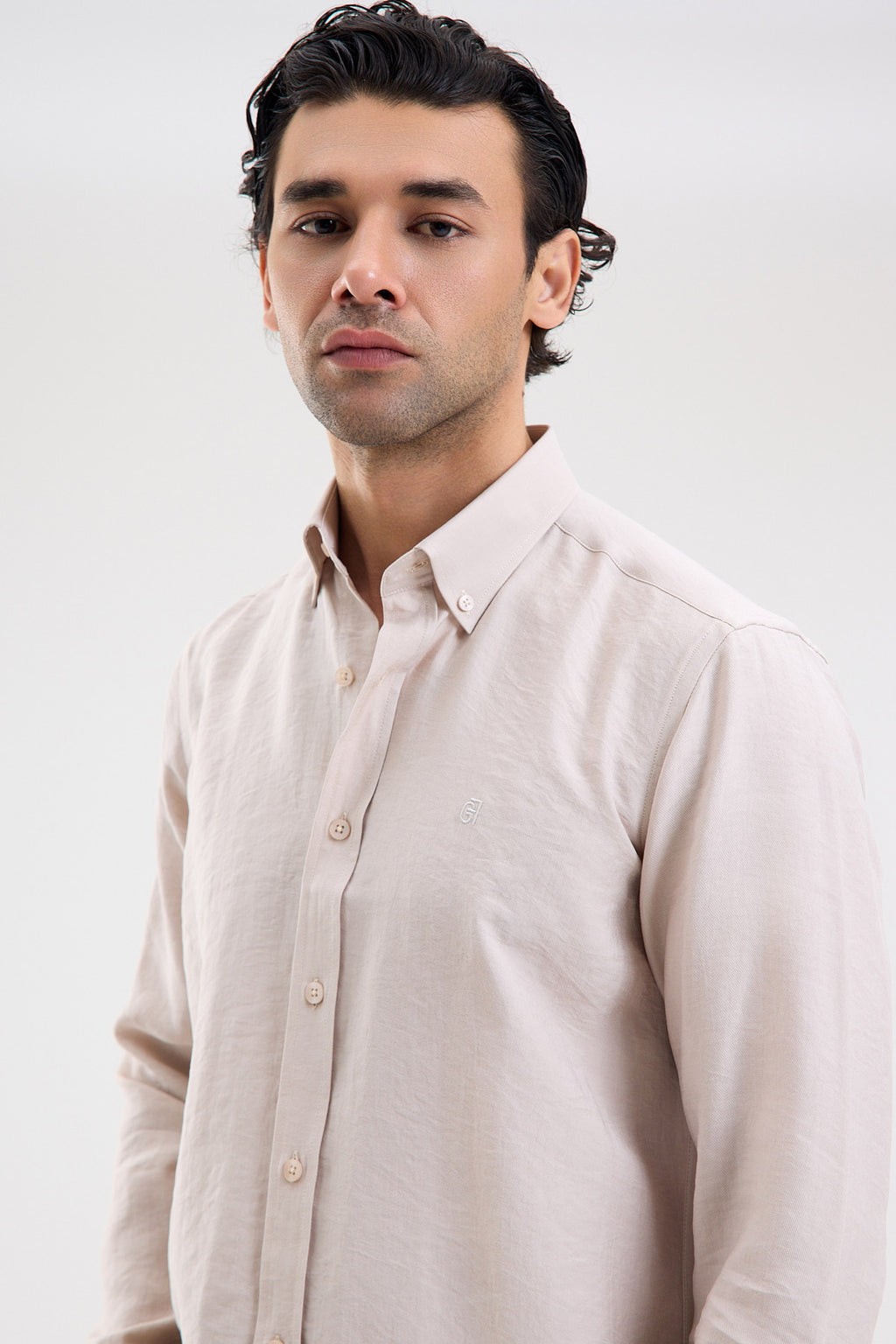 Tencel-Blend Microfiber Shirt