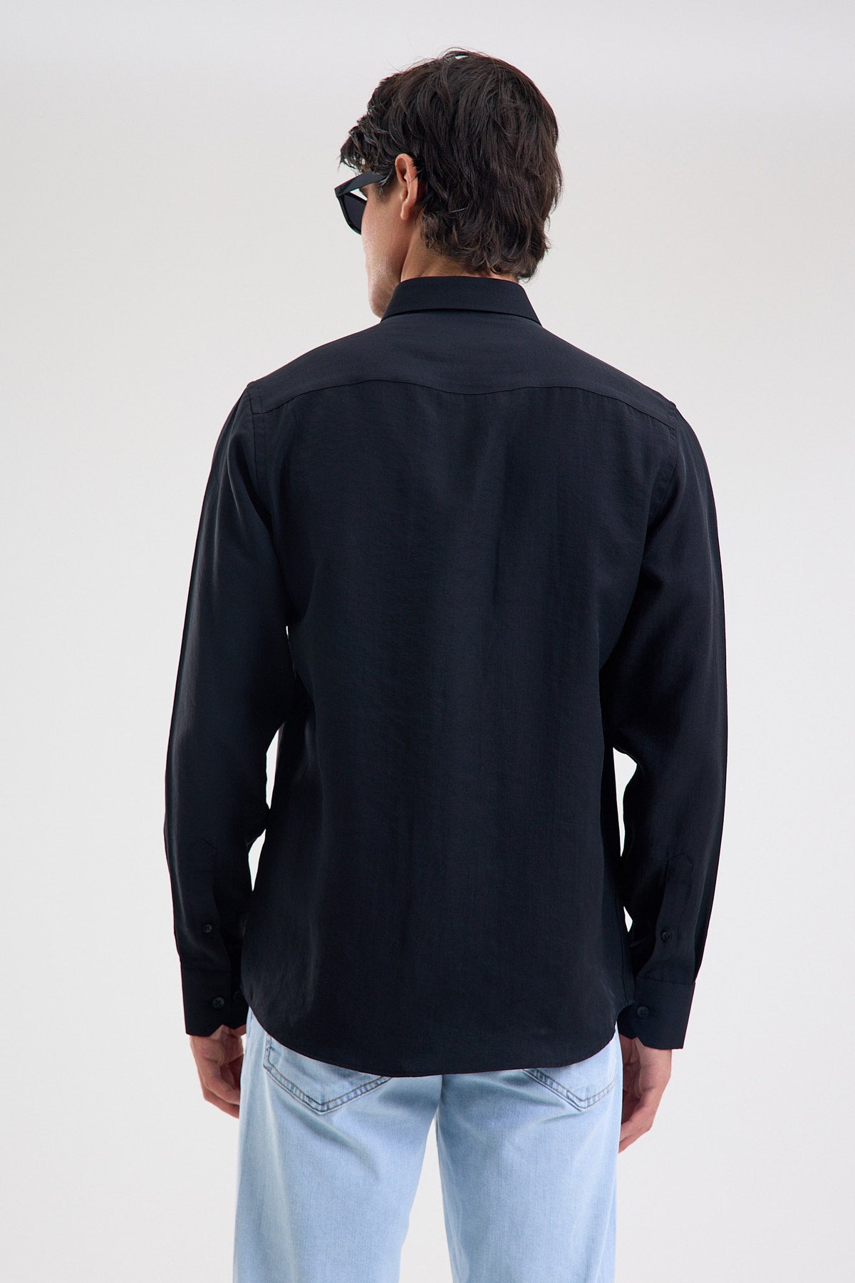 Tencel-Blend Microfiber Shirt