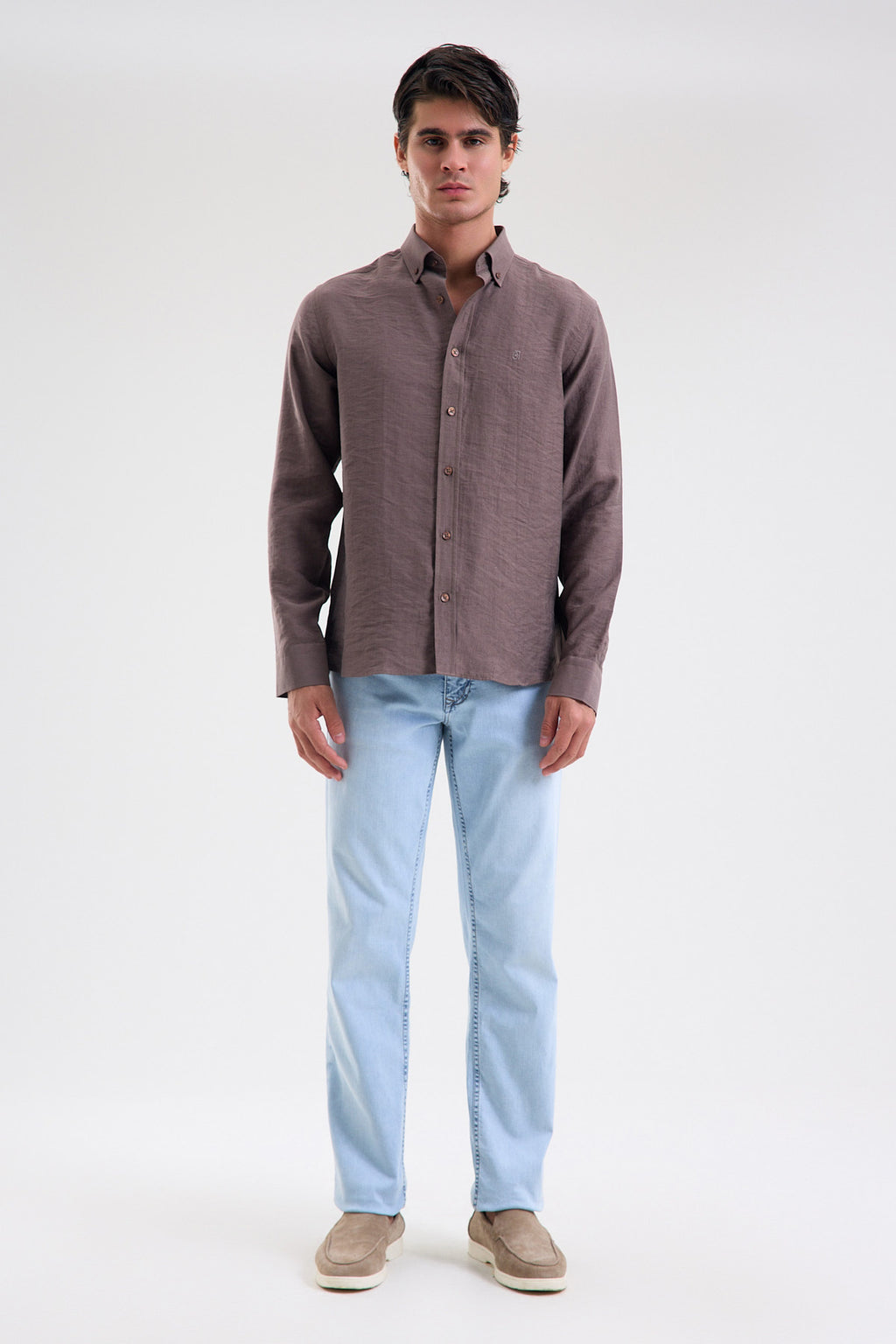 Tencel-Blend Microfiber Shirt