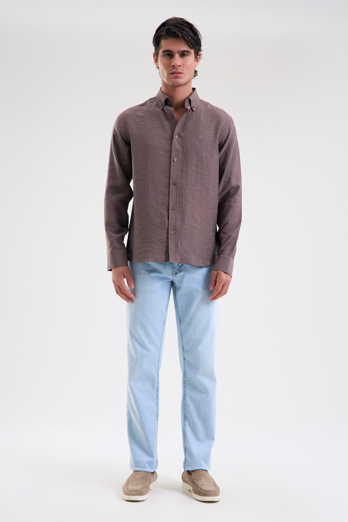 Tencel-Blend Microfiber Shirt