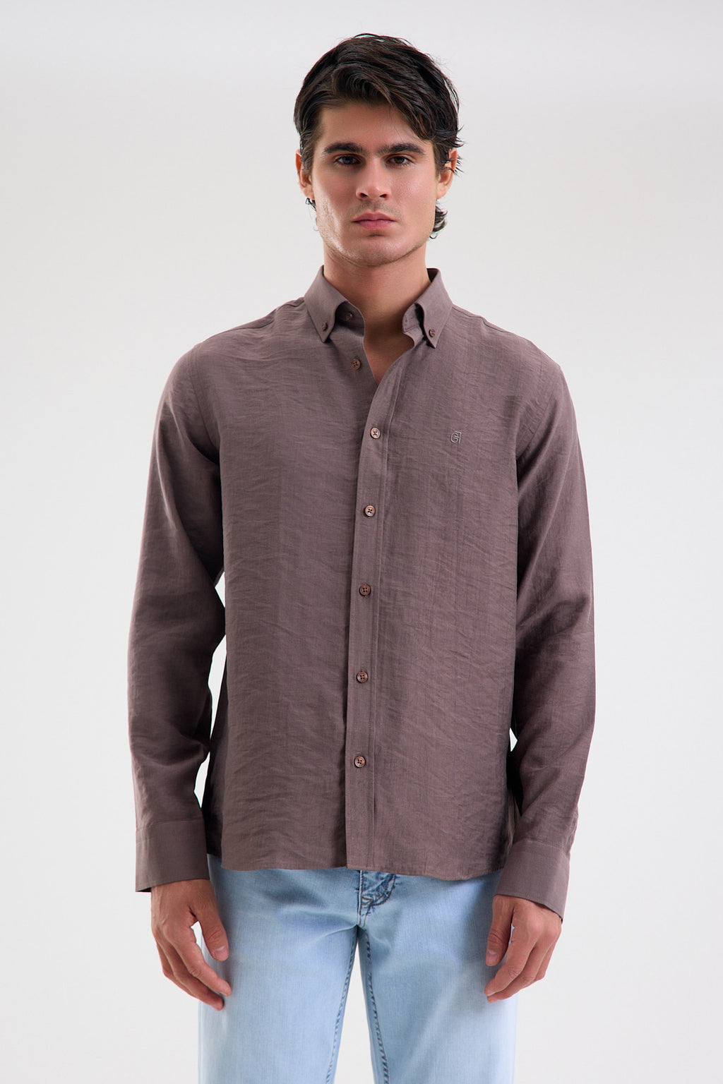 Tencel-Blend Microfiber Shirt