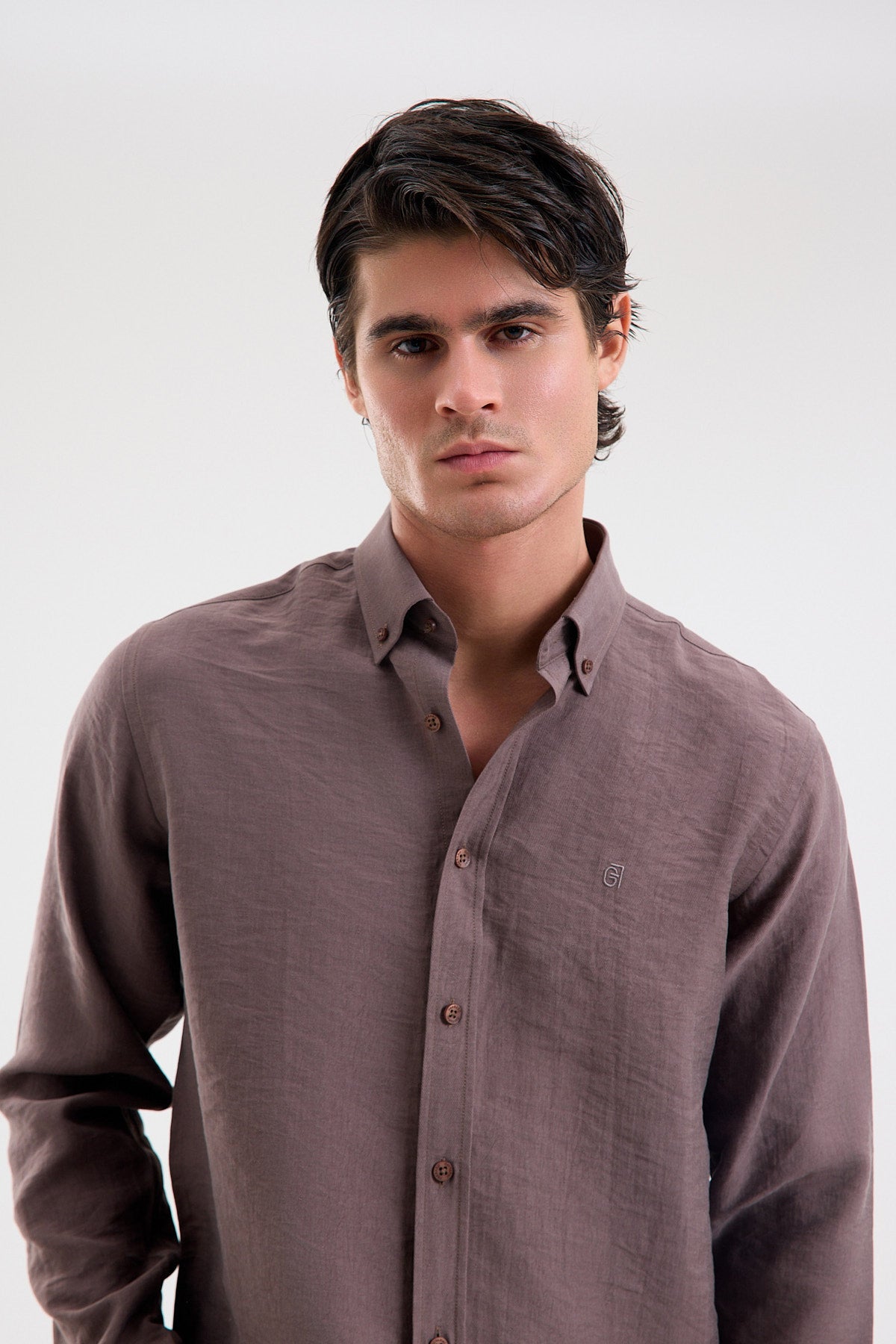 Tencel-Blend Microfiber Shirt